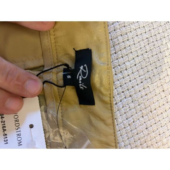 🆕 RAILS Jo Faux Leather High Waist Tapered Leg Pants size‎ 6 BIN J - Picture 4 of 5